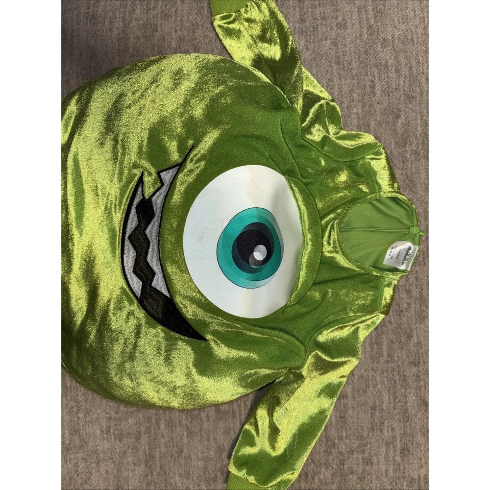 Monsters Inc. Mike Wazowski Toddler 12-18 Mo Halloween Costume 3D Plush Disney - Picture 2 of 6